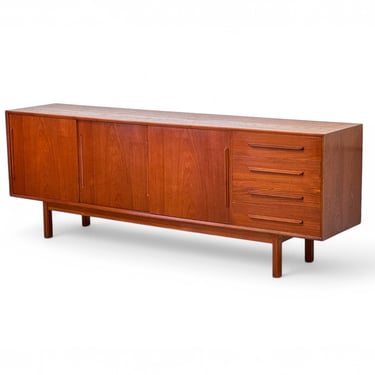 Ib Kofod Larsen for Faarup Møbelfabrik Teak Credenza or Sideboard