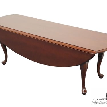 HIGH END Vintage Solid Cherry Traditional Style 51" Drop Leaf Accent Coffee Table 519-12 