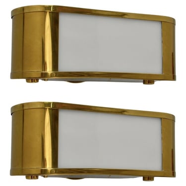 Pair of 1950s Italian Bar Sconces