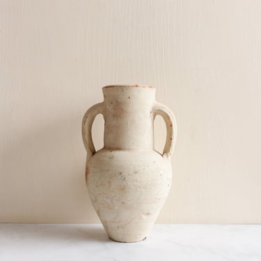 vintage French terra cotta amphora