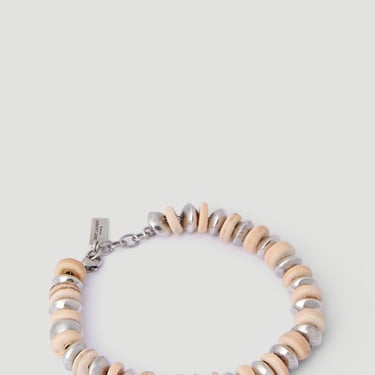 Saint Laurent Men Multi Beads Bracelet