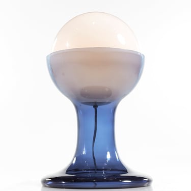 Carlo Nason for Mazzega Model LT216 Mid Century Italian Murano Glass Table Lamp - mcm 