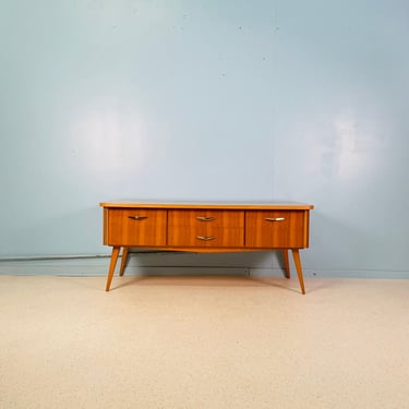 Mid-Century German dressing table, chest of drawers 1950s 