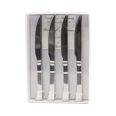 New Waldorf Astoria Sambonet Steak Knife Flatware Gift Set