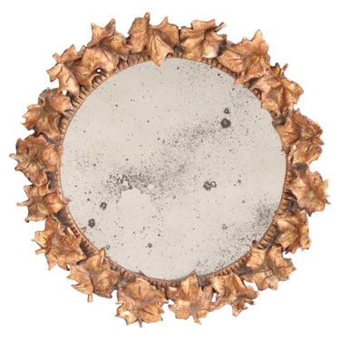 A Sardinia style mirror in the manner of Michel Salerno.