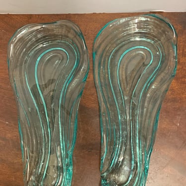 Mid Century Modern Glass Trinket Tray 
