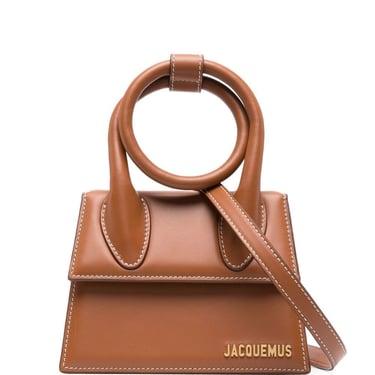 Jacquemus Women Le Chiquito Noeud Leather Handbag