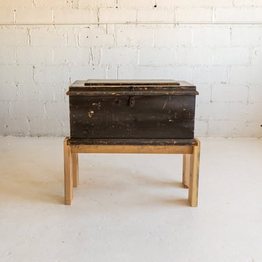 Vintage Chest Accent Table No. 4