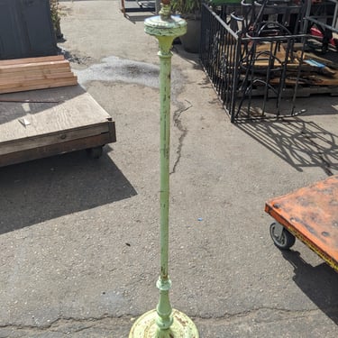 Green Cast Iron Floor Lamp 51 x 12 x 2
