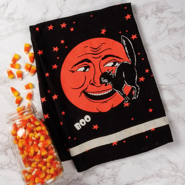 Halloween Retro Dish Towels