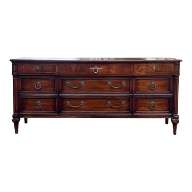 Vintage Henredon Inlaid French Regency Dresser 