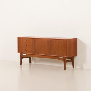 Danish vintage teak sidebord, 1960s 