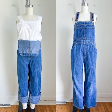 Vintage 2000s Tommy Hilfiger Denim Overalls / M 
