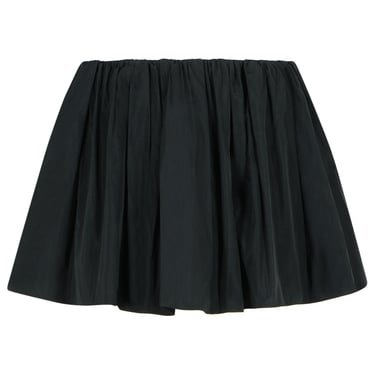 Jw Anderson Black Polyester Shorts Skirt Women