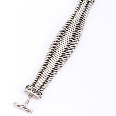 Woven Sterling Bracelet