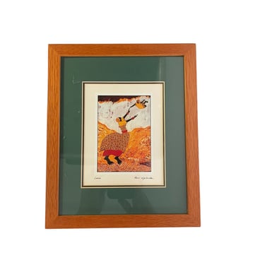Paul Nzalamba Framed Print “Love”