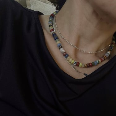 Sea + Pattern | Precious Gem Necklace