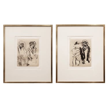 Willem De Kooning Complete Set of 17 Lithographs Each Signed and Numbered 1988