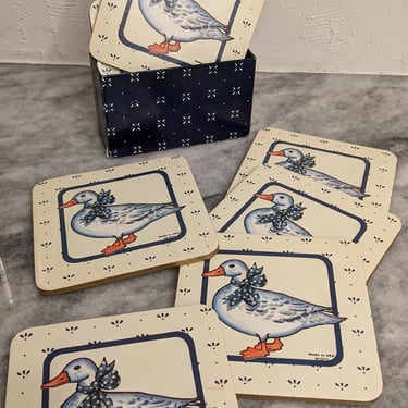 Vintage Duck Coasters 