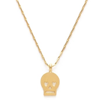 Dainty Skull Necklace