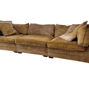 Gold Modular Sectional