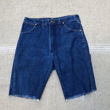 1980s Wrangler Cut Off Jean Shorts 30 