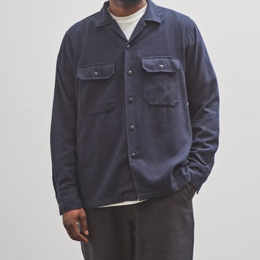 Universal Works Utility Shirt, Navy