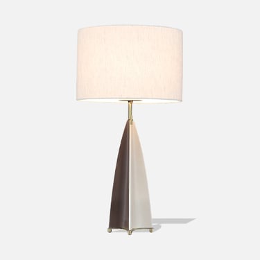 Gerald Thurston "Fin" Porcelain Table Lamp by Lightolier 