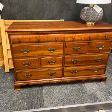 8 Drawer Cherry Dresser
