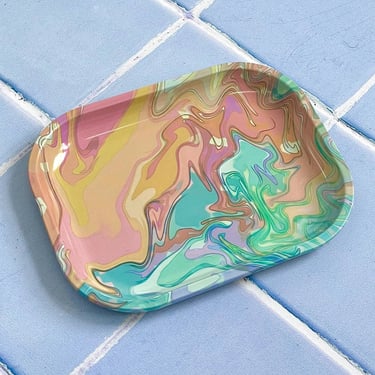 Mini Retro Swirl Tray