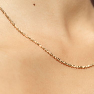 Everyday Dainty Gold Rope Chain Necklace - Lihau 