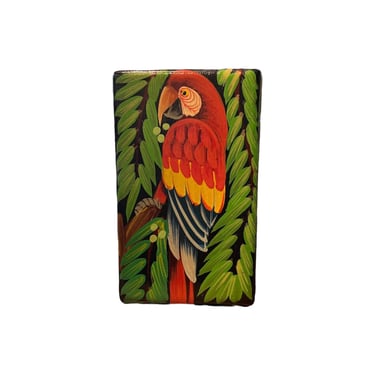 TMDP Small Hand Painted Box with Parrot