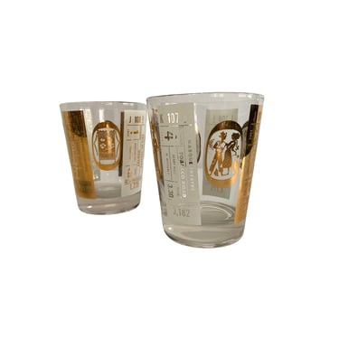 New York Theater Cocktail Glasses- Set of 2 