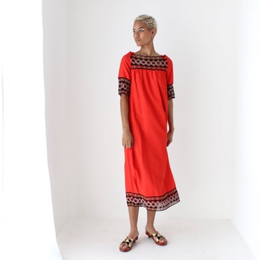 sachin and babi light blue dress Embroidered cotton and linen dress, turtledove