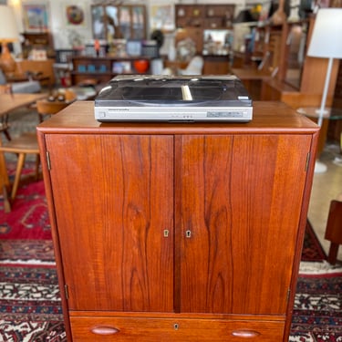 Danish Teak Cabinet with Drawer