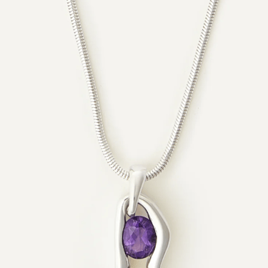 Hernan Herdez Amatrina Cocktail Necklace, Sterling Silver