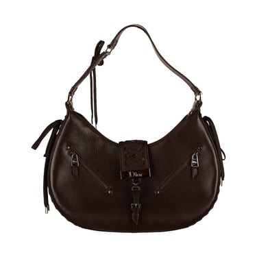 Dior Brown Corset Shoulder Bag