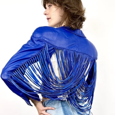 80's Torn to Shreds Fringe Jacket