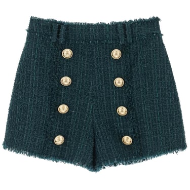 Balmain Shorts In Tweed Women
