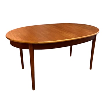 Free shipping within continental US - Vintage Mid Century Modern Dining Table with Butterfly Leaf Extension UK Import 