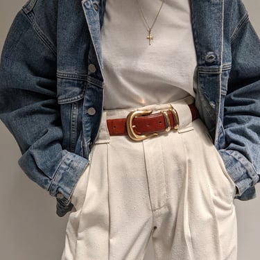 Favorite Vintage Guess Denim & Leather Jacket