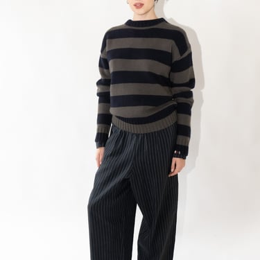 Cashmere Oldie no.373 Sweater in Road Stripe