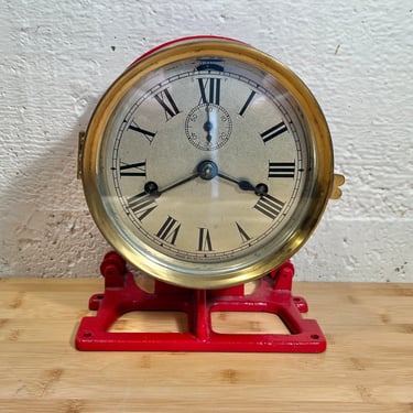 Seth Thomas Gurley Water Stage Regulator, Ship's Clock Mod 1920s 