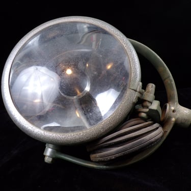 ws/Vintage Half Mile Ray Marine Light, No. 433, Unrestored, Spotlight Only