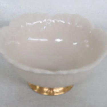Lenox USA Cabbage Leaf Porcelain Bowl Candy Nuts Dish 3922B