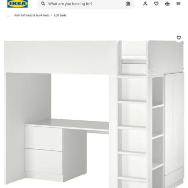 Smastad Loft Twin Bed (B154)