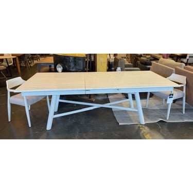 White Table with Leaf