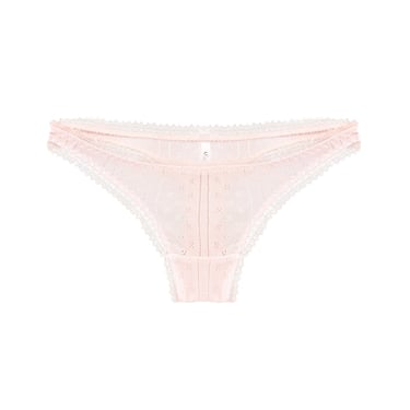 Pretties Prêt Organic Cotton Thong - Petal Pink
