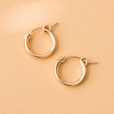 Sydney hoop earrings, 13mm