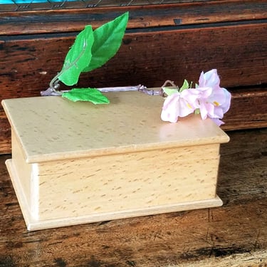 Secret Sliding Box~Vintage Wood Treasure Box~Trick Box~Keepsake Box~Jewelry Box~Child Gift Stocking Stuffer~JewelsandMetals 